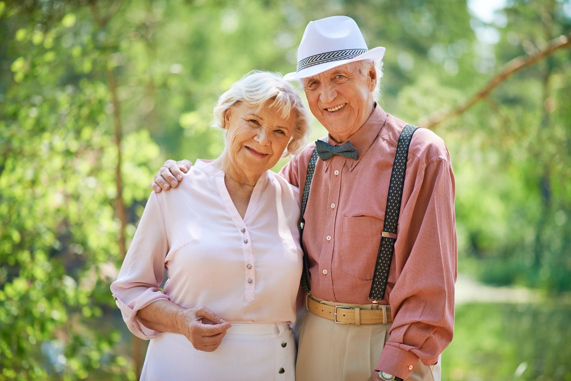 Old People Smiling